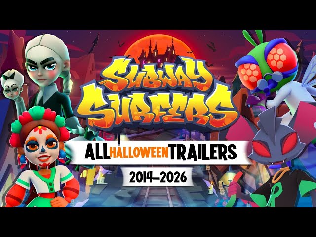 🎃Subway Surfers All Halloween Trailers | 2014 - 2026