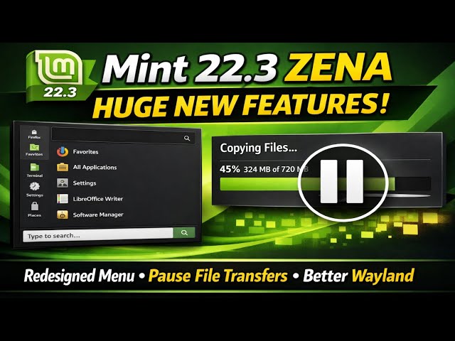 Linux Mint 22.3 "Zena" IS HERE, Switch to Linux from Windows in 2026