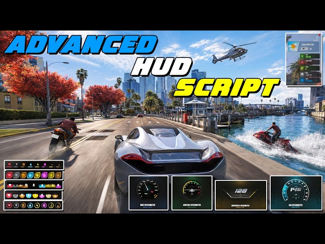 Advanced HUD Script | Jota Dev | QBCore/ESX | FiveM Tutorial #296