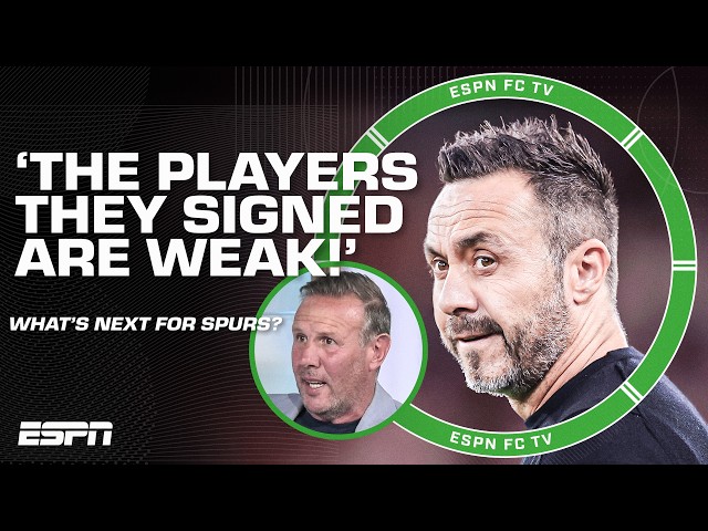 ‘THEY ARE WEAK CRY BABIES!’ 😳 Craig Burley on why Spurs’ mentality is holding them back | ESPN FC