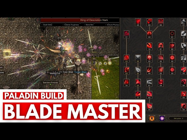 SHADOW DUNGEON Gameplay - Paladin Build Level 0-35 | Blade Master Was So Surprisingly Powerful to Me