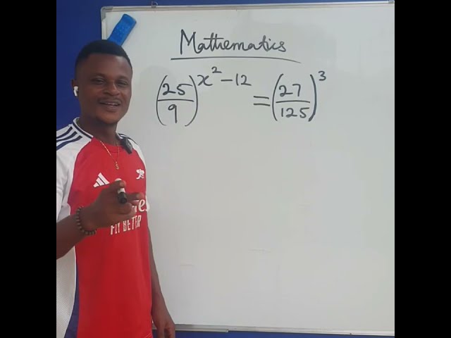 Exponential equation with different fractional bases