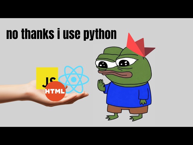 I Became a Python Frontend Developer