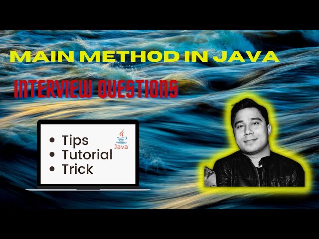 Main method interview question in Java  || STS4 || Linux