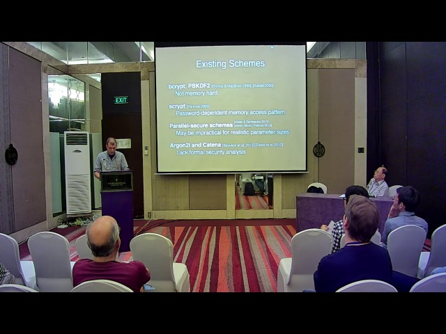 Balloon Hashing  A Memory Hard Function Providing Provable Protection Against Sequential attacks