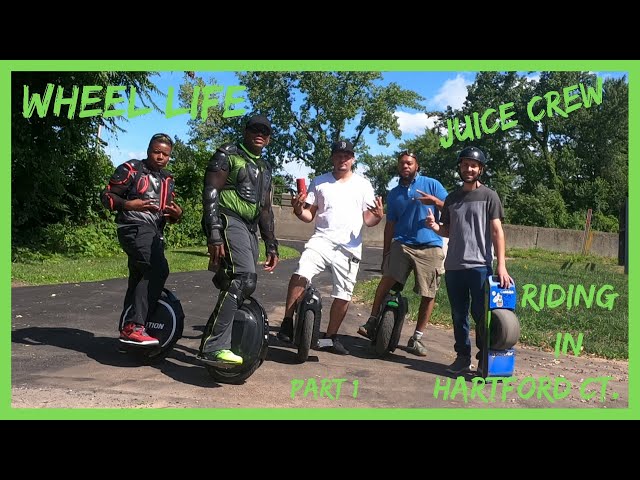 Wheel Life- Juice Crew EUC Riding Hartford CT (Part 1)
