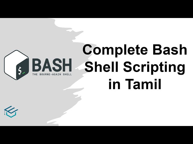 Complete Bash Shell Scripting for beginners in Tamil | Linux | Redhat | Bash | Shell Scripting Tamil