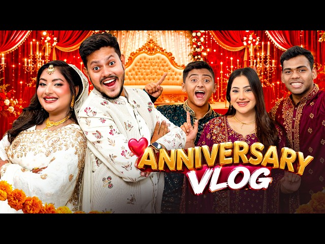 রাকিব অন্তরার বিবাহ বার্ষিকী 👰🏻🤵🏻‍♂️| Our 4th Wedding Anniversary Special VLOG | Rakib Hossain