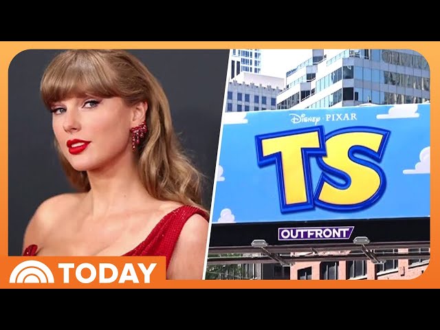 Taylor Swift Theories Swirl Around Cryptic ‘Toy Story 5’ Billboards