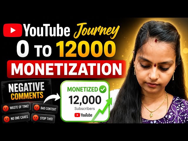 My YouTube Journey | From 0 to 12,000 Subscribers ❤️
