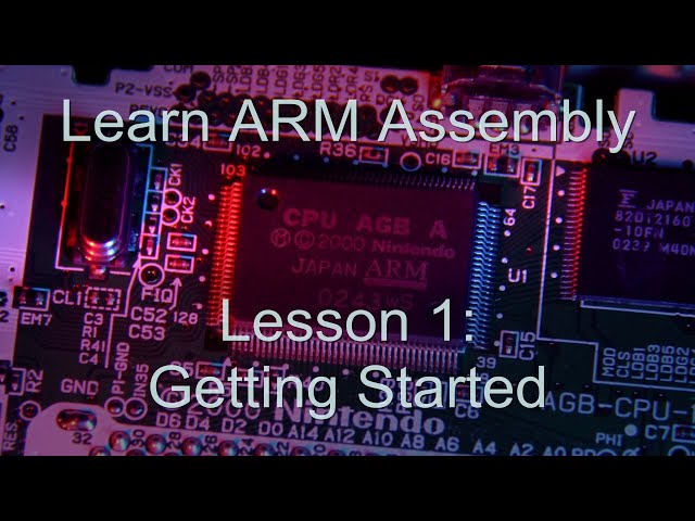 Learn ARM Assembly Programming - Lesson1 : For absolute beginners!