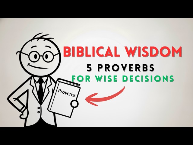 5 Life-Changing Lessons from the Book of Proverbs