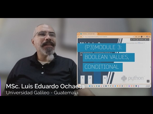 Charla del Modulo 3 (parte 3) del curso Python Essentials 1