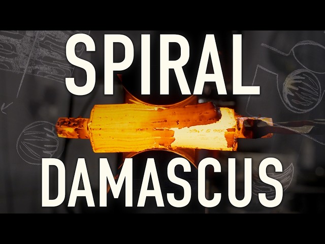 Forging SPIRAL DAMASCUS Pt 1