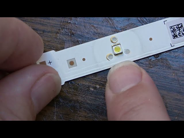 How to Solder NEW Surface Mounted LEDs in TVs Instead of Replacing Strips - MUCH CHEAPER FIX!