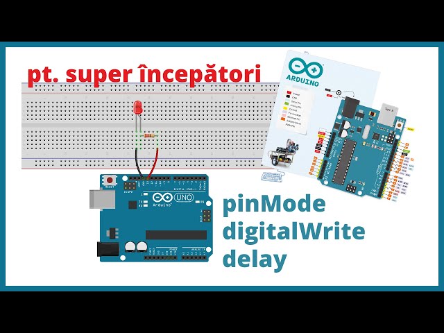 How to get started with Arduino? pinMode, digitalWrite, delay