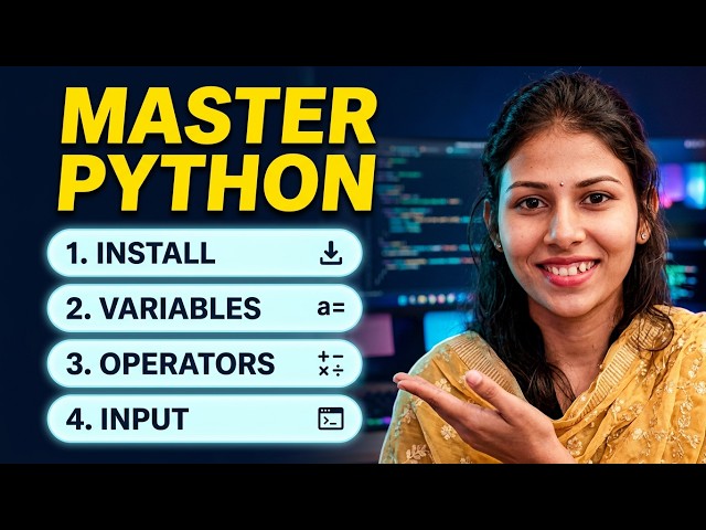 Master Python Basics from Scratch: Complete 2026 Beginner Guide