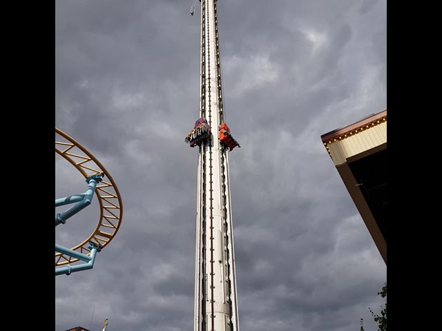 Fritt Fall GRÖNA Lund #FrittFall #shorts #GRÖNALUND #TivoliGrönalund  #amusementpark #adventure