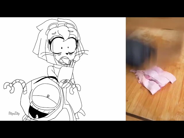 Kit y Kaboodle reaccionan a un pato siendo cocinado (ANIMATIC)