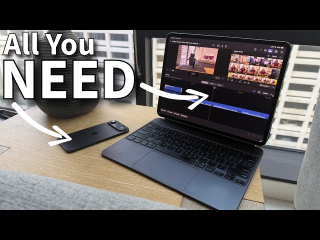Cómo hacer videos para YouTube SOLO con iPhone y iPad en 2026: ¡Guía para principiantes!