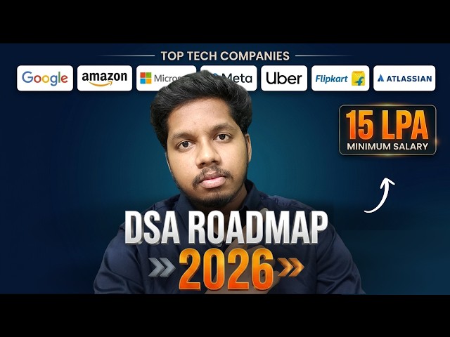 DSA Roadmap 2026 to Crack Placements