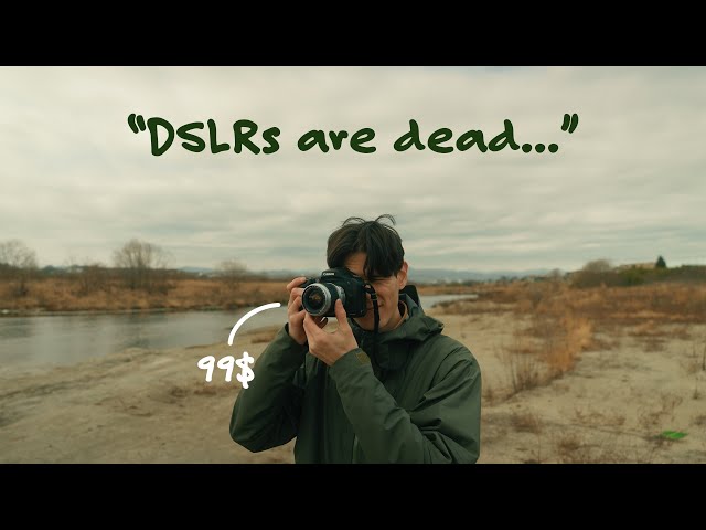 I bought the cheapest DSLR I could find online...