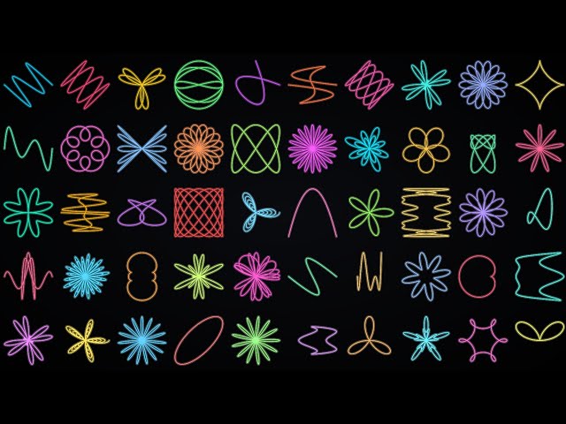 When Maths Becomes Art 👻 ( Can You Hear The Patterns? )