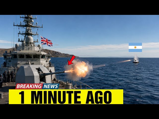 Britain Fired Back — HMS Medway's Warning to Argentina in the Falklands
