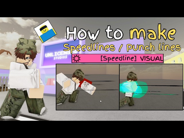 How to Make *Speedlines / Punch lines* in Jujutsu Shenanigans