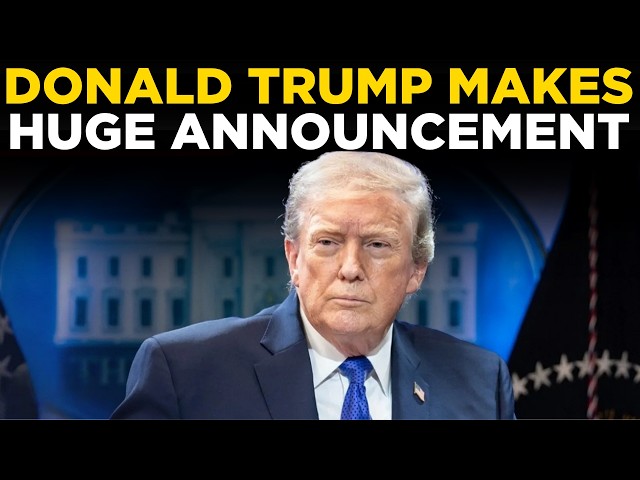 US News LIVE | Donald Trump Makes Very Big Announcement | Trump On Iran LIVE | US-Iran LIVE