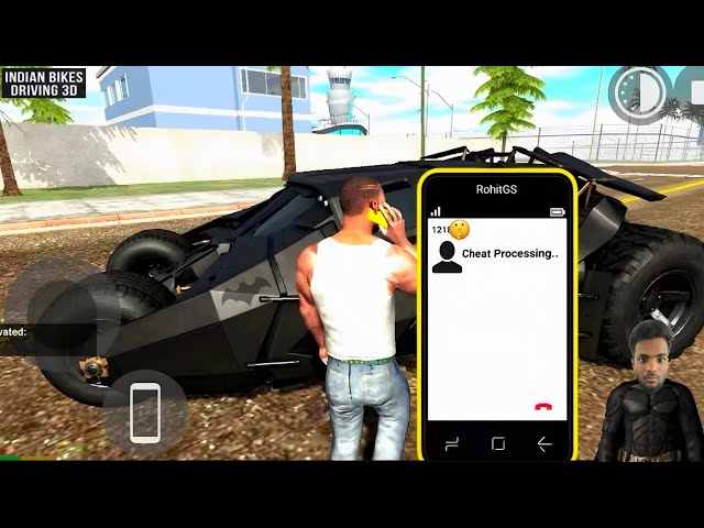 FINALLY BATMAN CAR CHEAT CODE IN INDIAN BIKE DRIVING 3D😱 | INDIAN BIKE DRIVING 3D NEW UPDATE