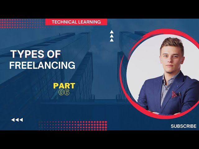Types Of Freelancing || How To Learn Online Earning Full Course ||Technical Learning