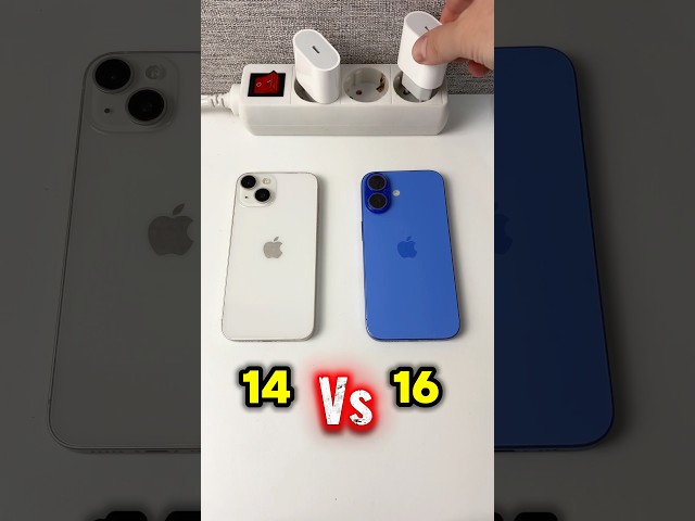iPhone 14 Vs 16 Power On Boot Speed Fastest Test Best Comparison