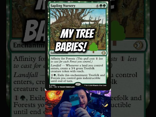 MY TREE BABIES 🌳 Sapling Nursery Is Everything I Wanted💚