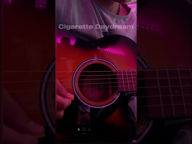 Cigarette Daydream- Cage the Elephant #indierock #guitar #fyp #shortsfeed #guitarcover #music
