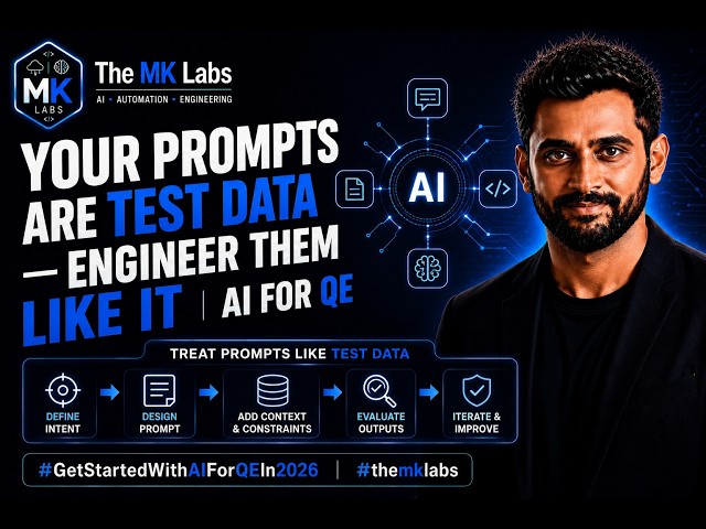 Your Prompts Are Test Data — Engineer Them Like It | AI for QE