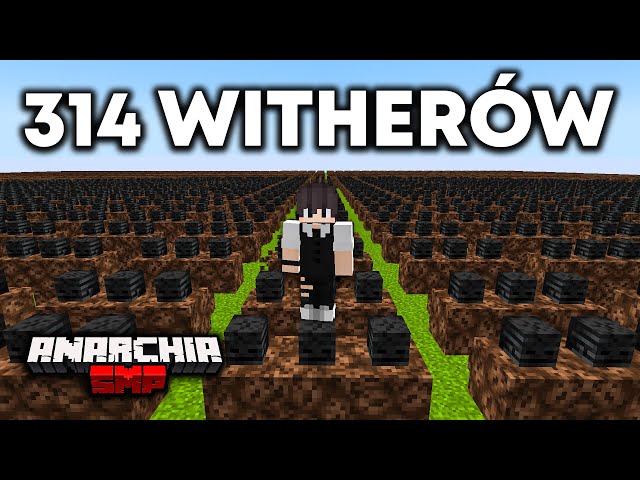I PLACED 314 WITHERS TO DESTROY SPAWN ANARCHY SMP