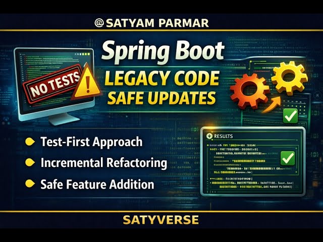 Spring Boot Interview Scenario 3 | Adding Features Safely in Legacy Code