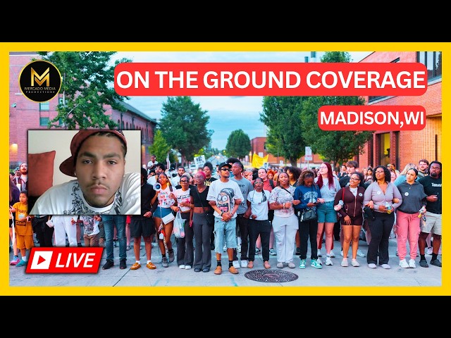PROTEST MADISON WISCONSIN AFTER POLICE EXECUTION - Day 2