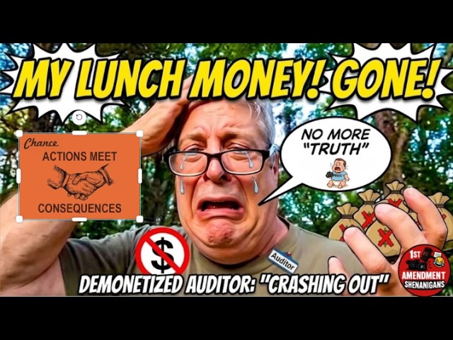 Demonetized First Amendment Auditor Has Full Meltdown