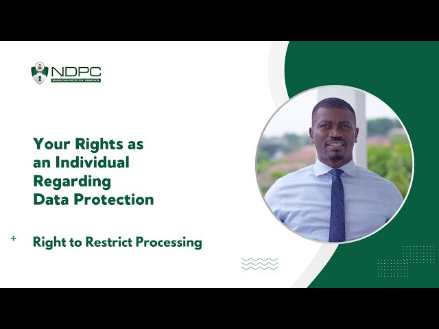 Data Subject Rights | Right to Restrict Processing