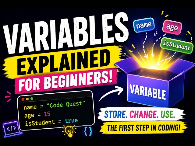 Variables = Magic Boxes? Here's Why!