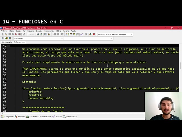 👷 14 - ¡FUNCIONES en C! | ©️ Tutorial Programación en C ©️