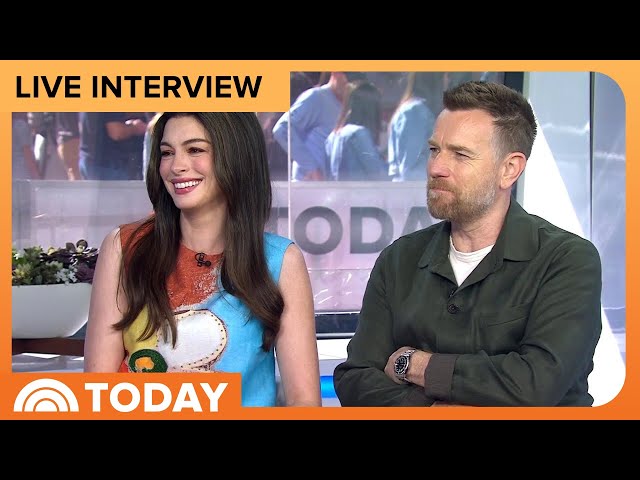 Anne Hathaway and Ewan McGregor on New ‘80s Sci-Fi Movie