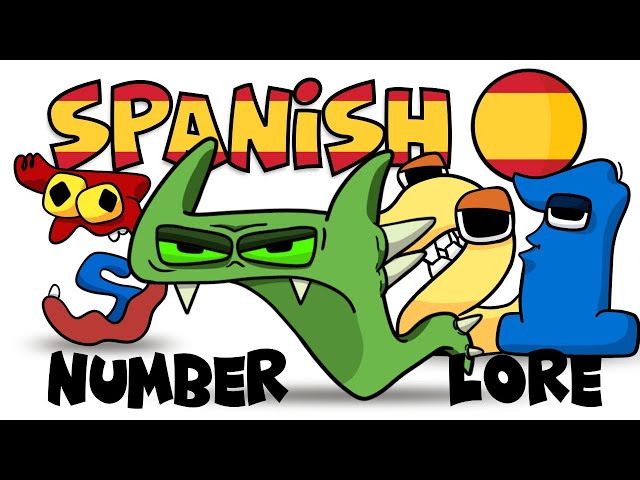 Number Lore in Spanish 5, 4, 3 , 2, 1 & more