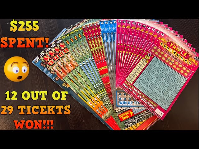 EPIC CROSSWORD SCRATCH OFF SESSION! $5 MIL TOP PRIZE💰💰💰