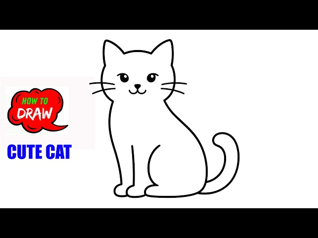 How to Draw a Cat Step by Step (Easy Tutorial for Beginners)
