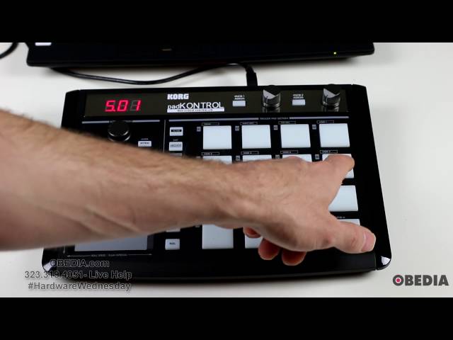 Korg PadKONTROL overview