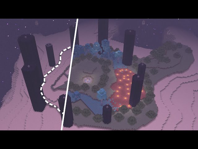 I TRANSFORMED The End in Minecraft