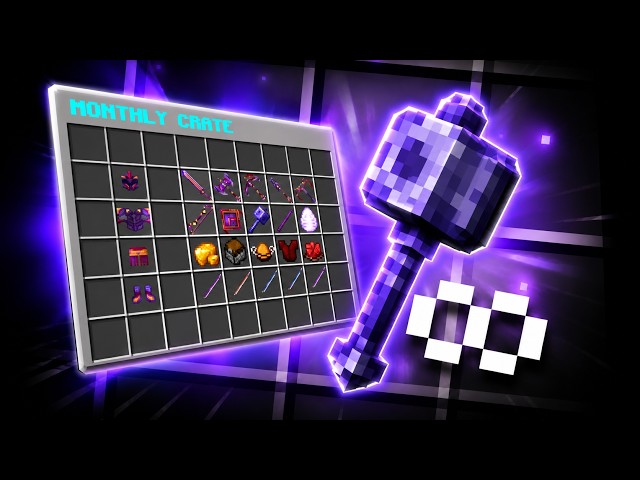 How I Got this Rarest Weapon in Banana SMP! | Opening Monthly Crate 🗝️